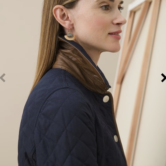 NWT Chico's Navy Jacket NWT Preppy - Picture 9 of 11